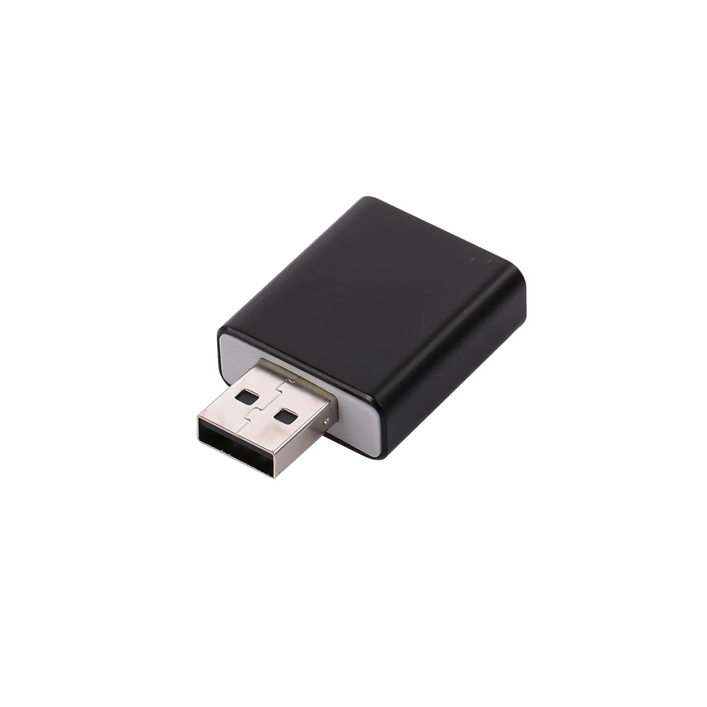 Внешний USB-адаптер из алюминиевого сплава для стереозвука USB-звуковая карта