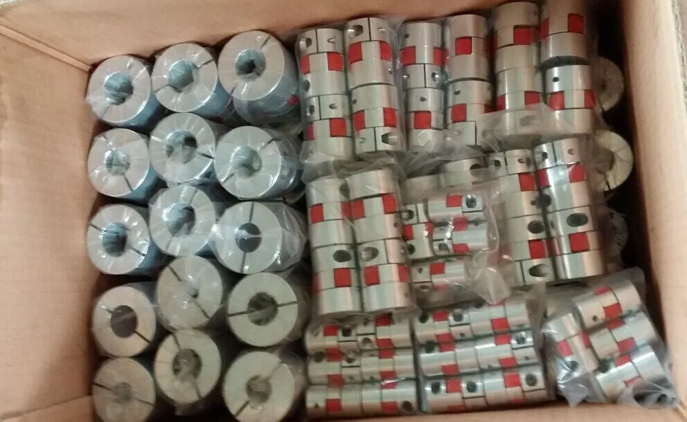 Новый Высокоточный большой крутящий момент алюминиевый сливовый тип муфты для