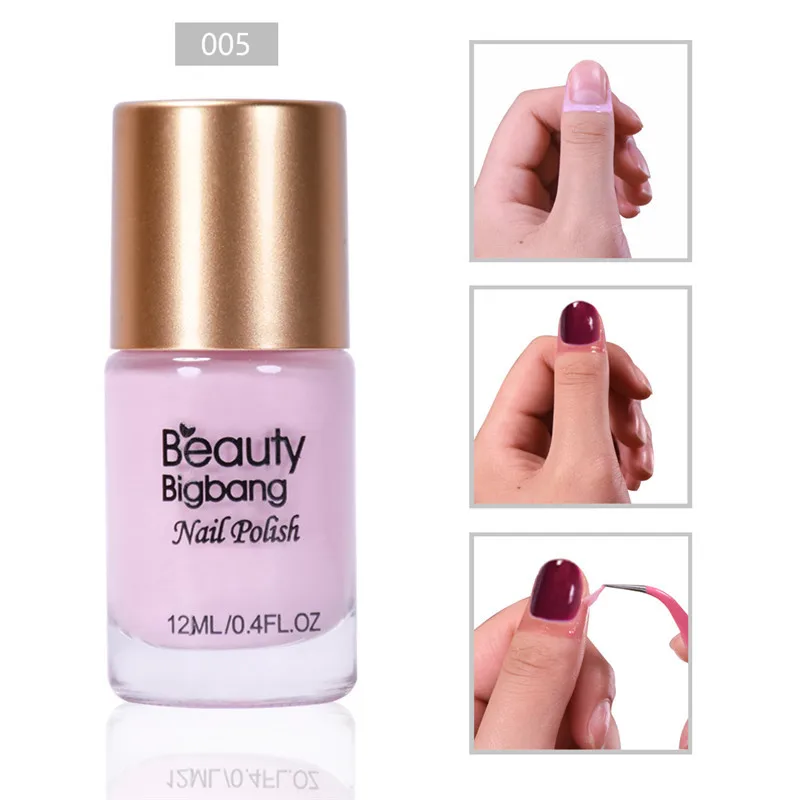 BeautyBigBang, 12 мл, 5 цветов, гель для ногтей, защита для кутикулы, отшелушивается, для ногтей, латексные, жидкие наконечники, защитная лента, гелевая полировка, сепаратор