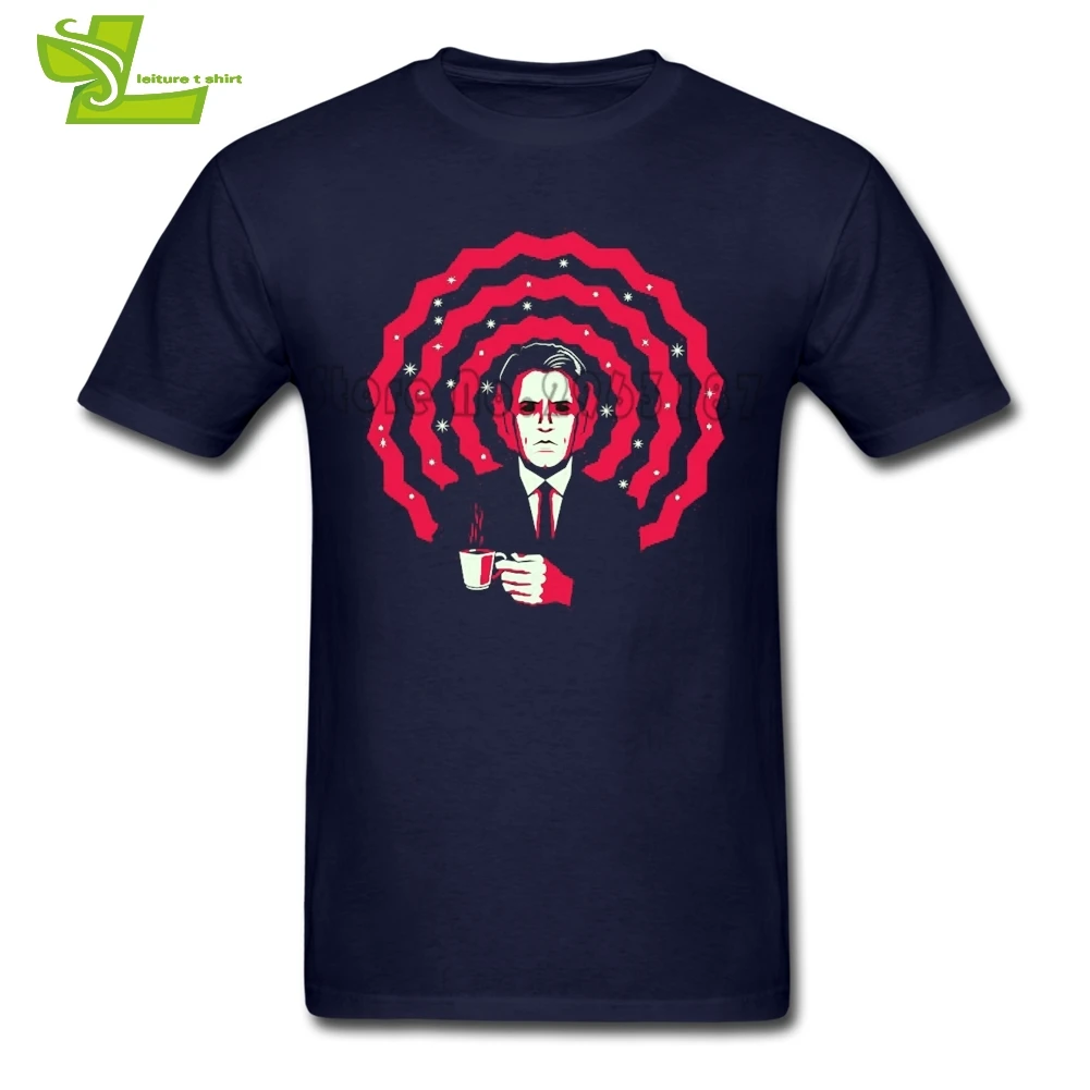 Красный номер Твин Пикс футболка Для мужчин недорогая летняя для взрослых