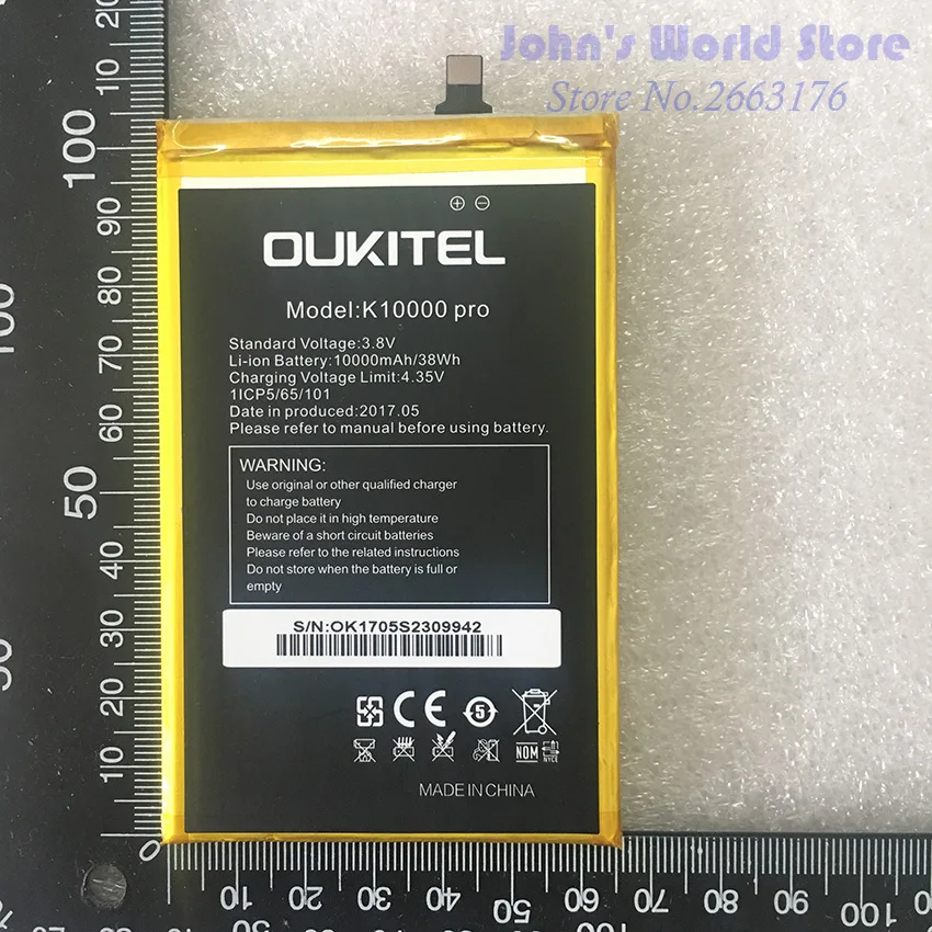 Аккумулятор Oukitel k10000 Pro/mix 100% оригинальный аккумулятор большой емкости 10000 мАч