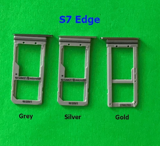 XIWANG 10pcs Original SIM Card Tray Slot Holder For Samsung Galaxy S7 edge G930 G930F G935 G935F G935A | Мобильные телефоны и