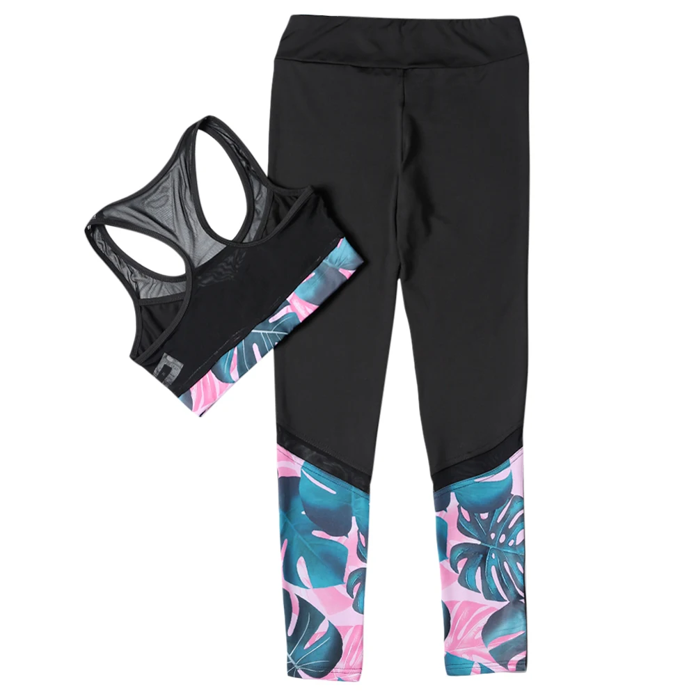 ZAFUL женский набор для йоги одежда фитнеса Женский приталенный Йога Спортивный