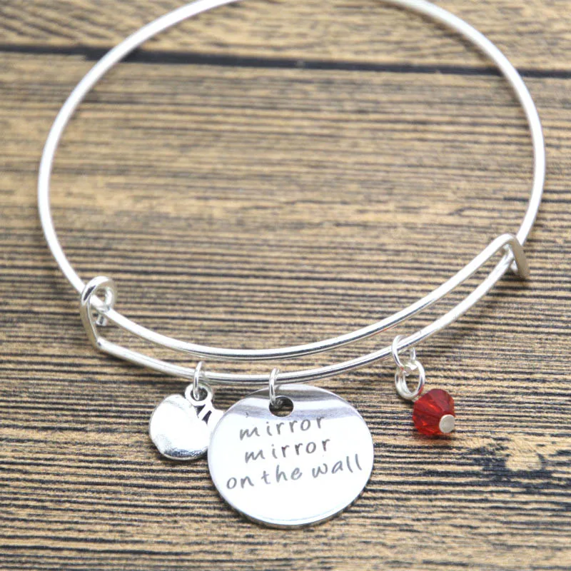 12 шт./лот браслет в стиле Белоснежки ядовитое яблоко злая королева злодей это не