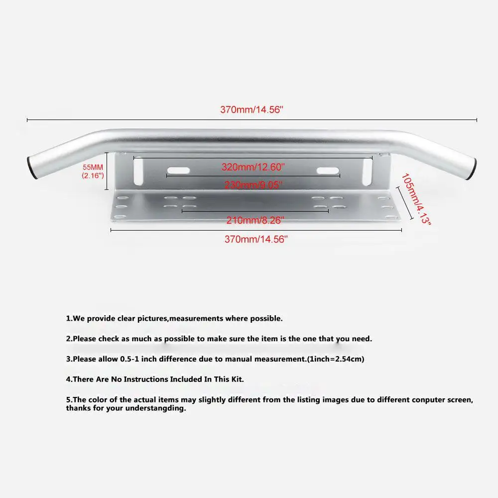BEESCLOVER номерной знак кронштейн передний Монтажный держатель светодиодный свет
