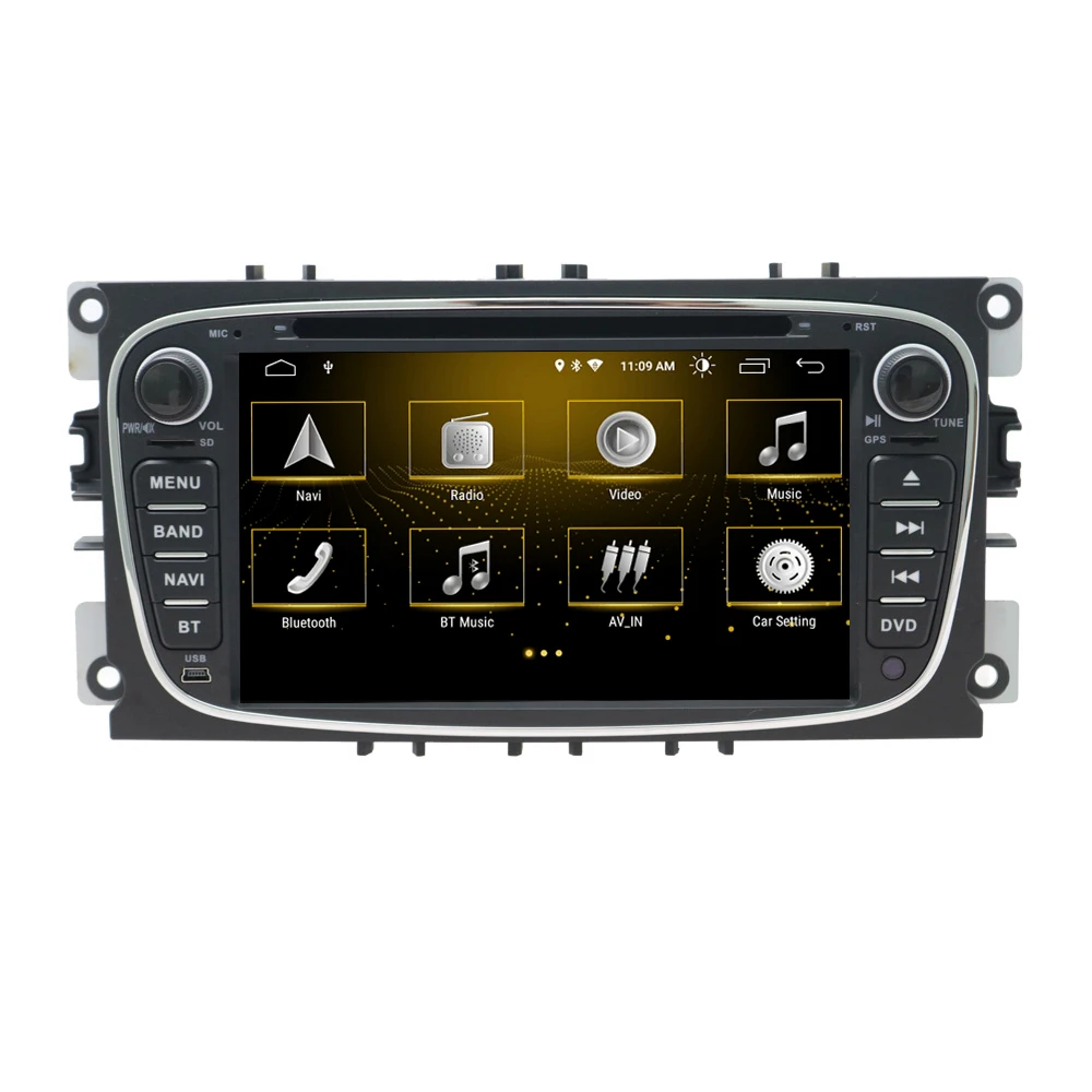 Автомобильный dvd плеер 6 2 дюйма с GPS (opt) аудио Радио стерео BT/TV Canbus для FORD