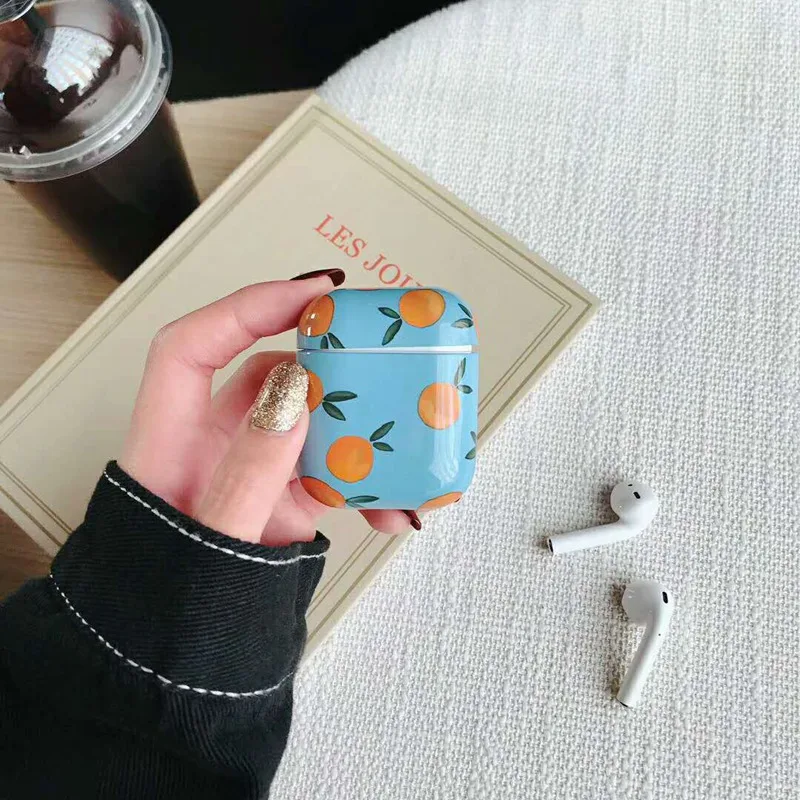 11 Bluetooth беспроводной Чехол для наушников для Airpods чехол s мраморный чехол для Airpods 2 защитный чехол для Apple Airpod анти-капля Coque - Цвет: 11