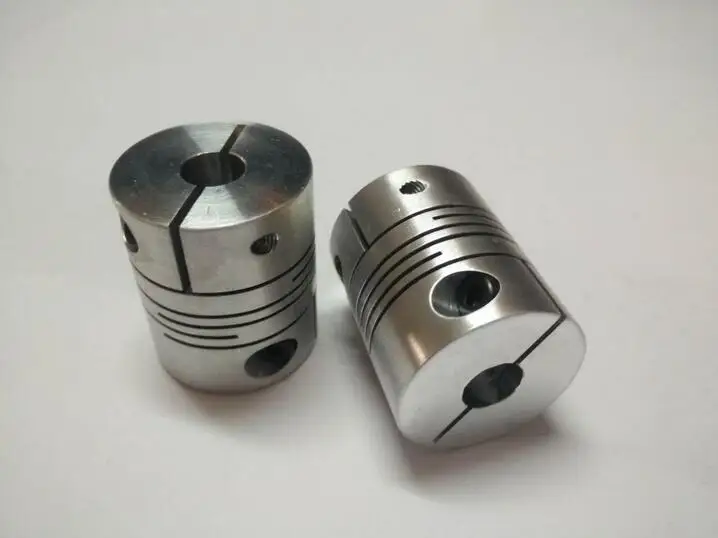 

Гибкая муфта из алюминиевого сплава с эластичной резьбой, 2 шт., BR 8 мм * 8 мм, для шагового двигателя с ЧПУ D25 L30