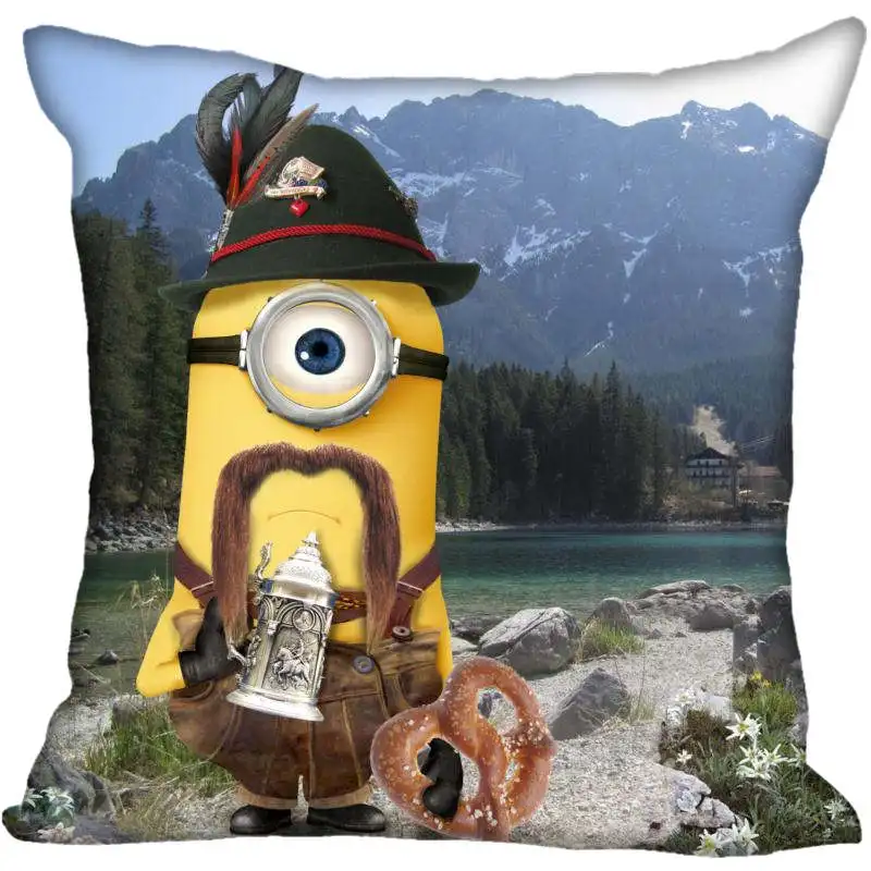 Pillowcase 28 45X45 см, 40X40 см(с одной стороны) чехол для подушки современный домашний декоративный чехол для подушки с миньонами для гостиной - Цвет: Pillowcase 28