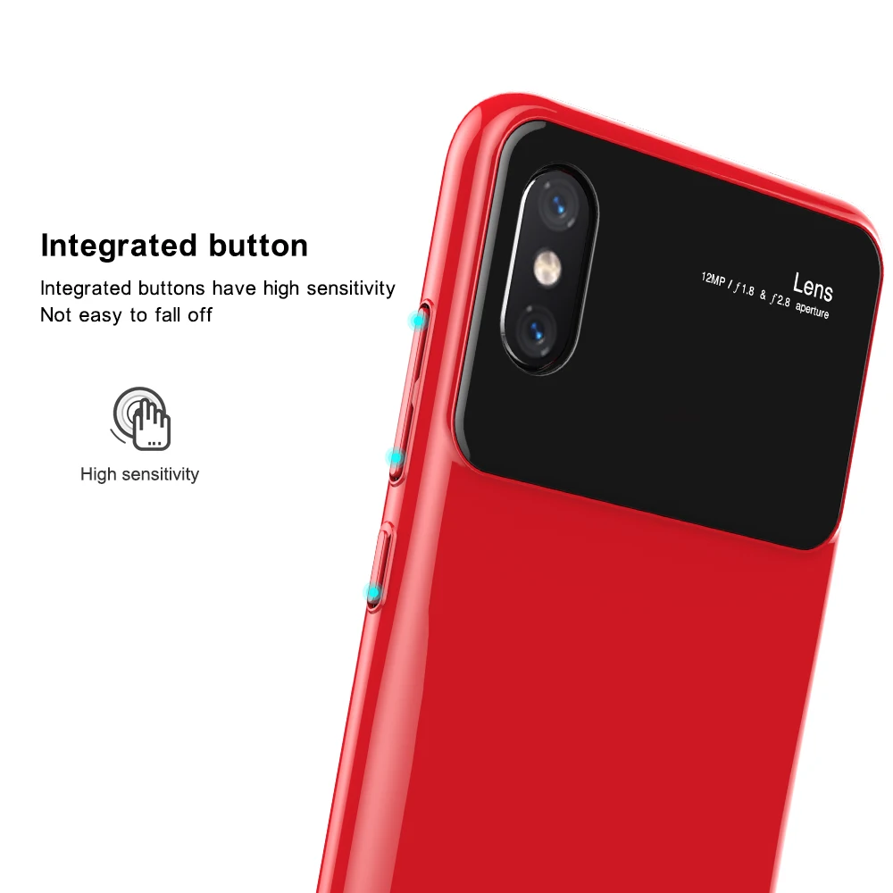 Для Xiaomi mi 8 Pro Чехол Для Телефона Жесткий ПК Блестящий глянцевый тонкий mi 8 8pro Lite чехол тонкий анти-осенний защитный чехол цветные чехлы