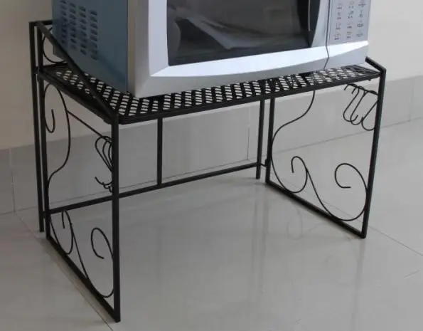 Бесплатная доставка железная Полочка для микроволновой печи стойка духовки|rack