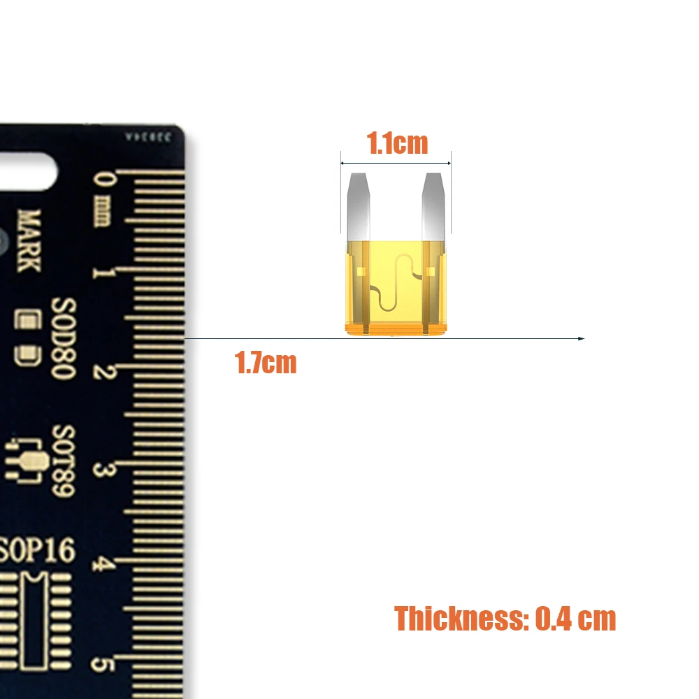 10 шт. мини стандарт микро предохранители 5A 7.5A 10A 15A 20A 25A 30A 35A 40A Amp клип ассортимент Авто Лезвие тип Предохранитель набор для автомобиля грузовик