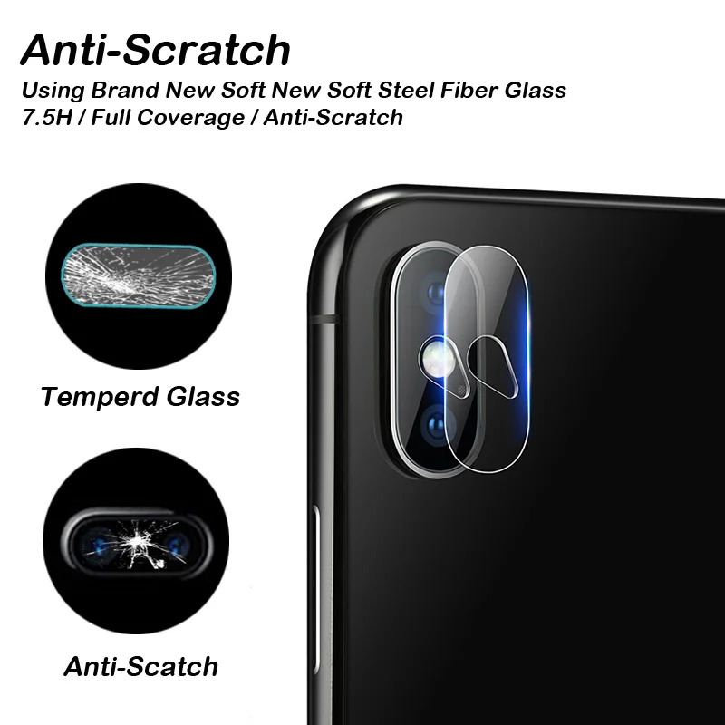 защитное стекло Камера объектива защитный Защитная крышка для IPhone X 10 8 7 6 S Plus samsung