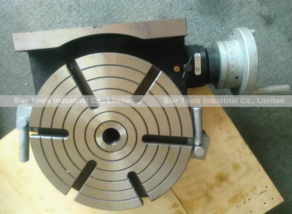 HV-8 вертикальный и горизонтальный роторный рабочий стол/200 мм Dia Mill &amp Drill Machine