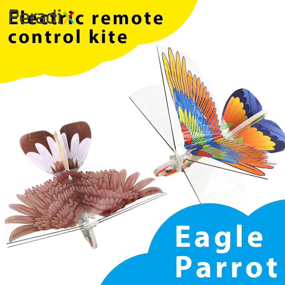 Удивительные RC летящая птица попугай Открытый летающие игрушки моторную
