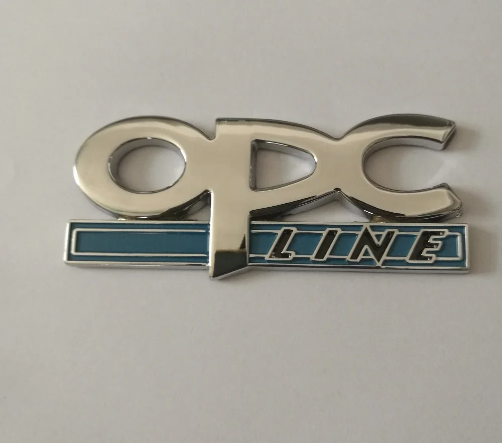 1 шт. 3D металлический OPC линия эмблемы автомобиля Стикеры наклейка для Защитные