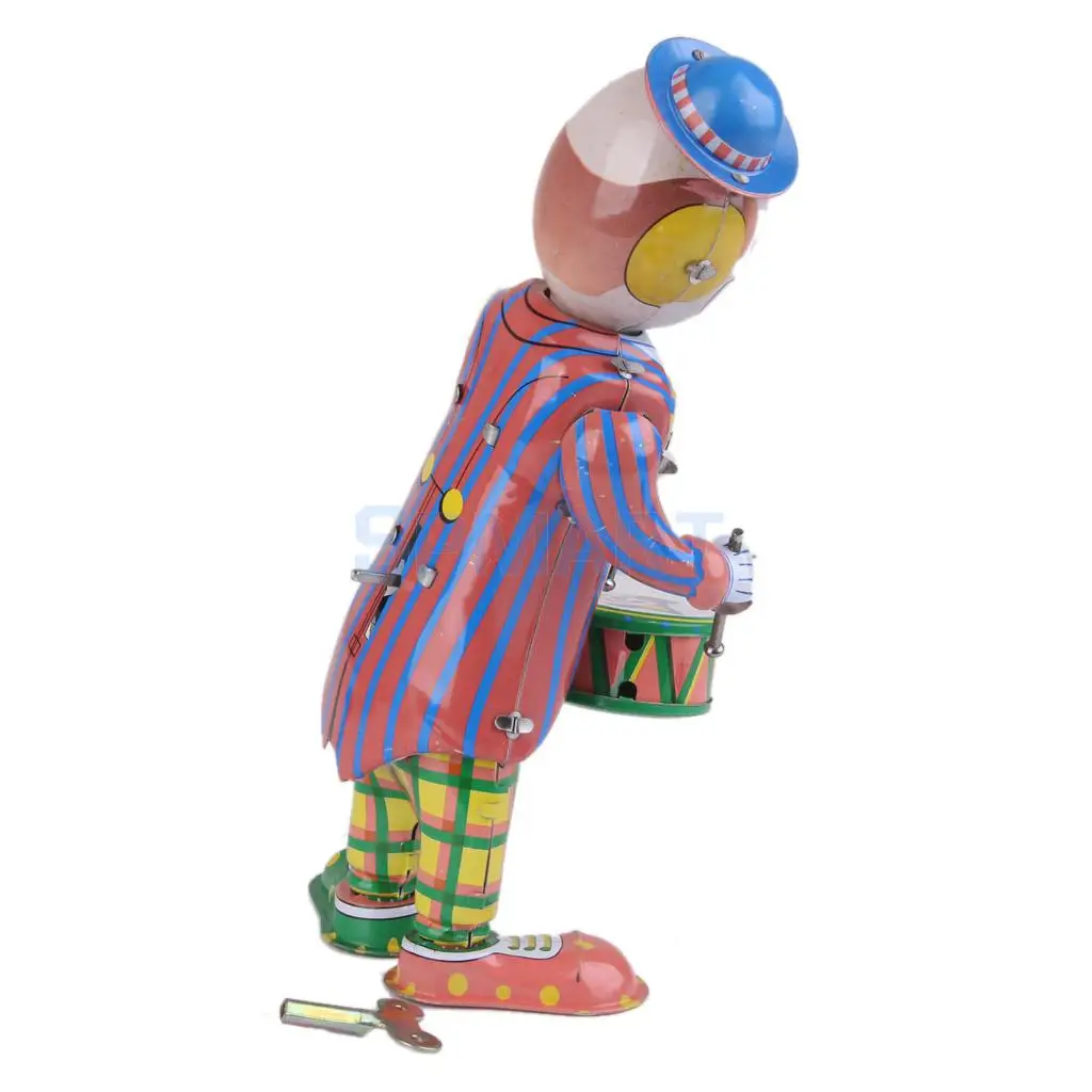 Барабанный клоун игрушка в стиле ретро цирк робот подарок | Игрушки и хобби