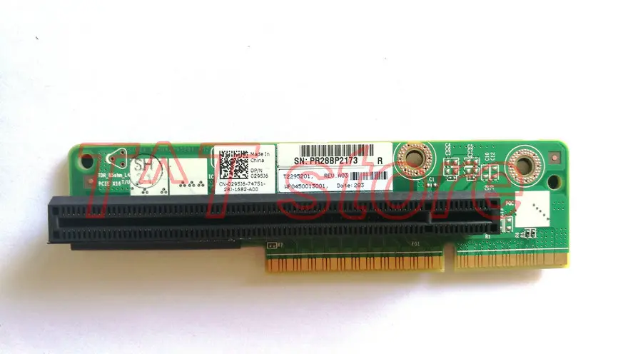 

Оригинал 295J6 для DELL POWEREDGE C6100 PCI-E X16 карта расширения 0295J6 стандартный тест хороший Бесплатная доставка