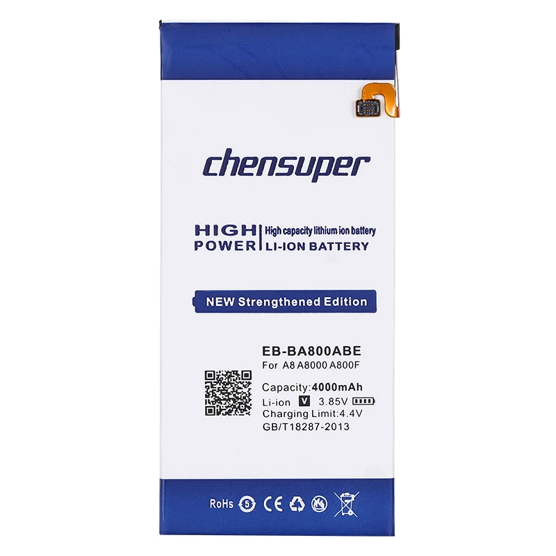 Новый аккумулятор chensuper EB-BA800ABE 4000 мАч для Samsung GALAXY A8 A8000 A800F A800S A800YZ + Инструменты |