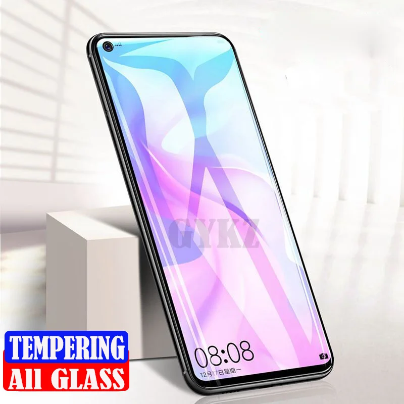 GYKZ 2 шт./лот новое закаленное стекло пленка для Huawei Honor V20 полный экран Защитное