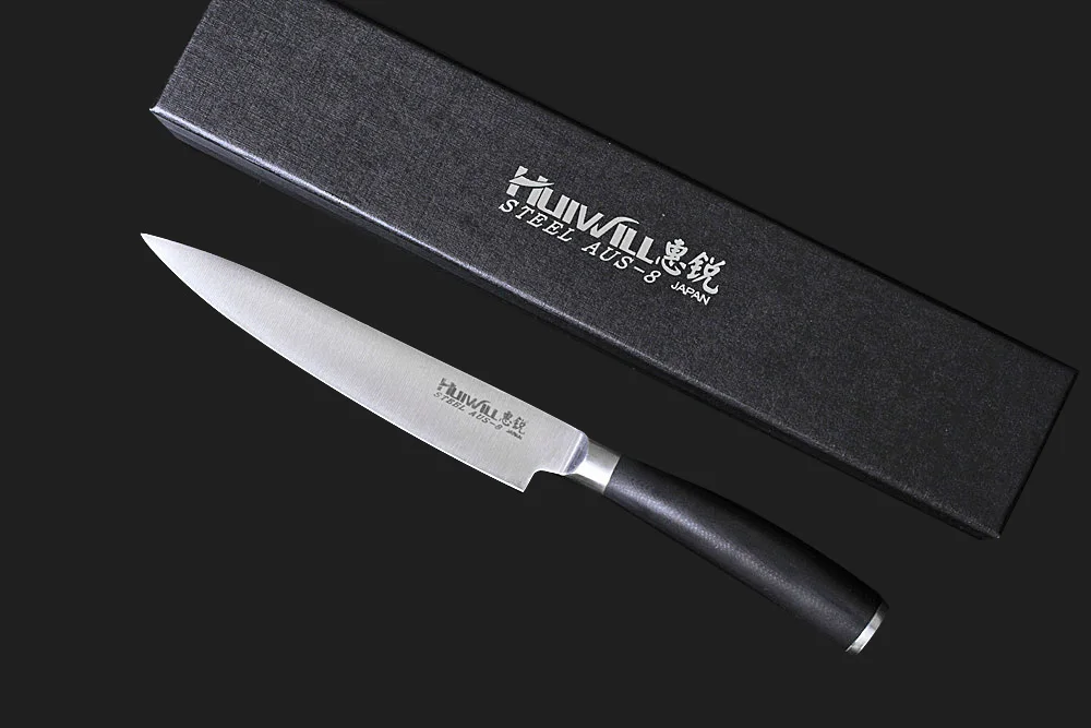 6 &quotяпонский кухонный функциональный нож из нержавеющей стали с AUS 8