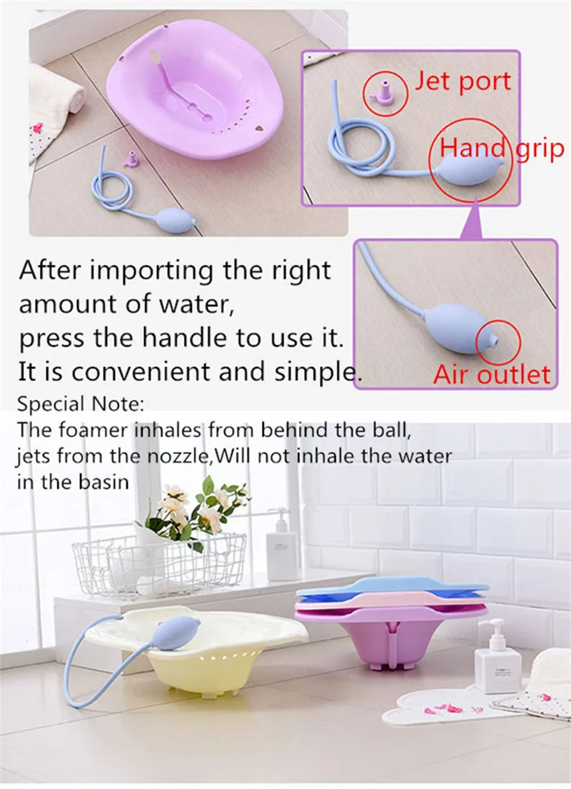 Биде приседающая Ванна Тазовая раковина приседающая унитаз и насадка для душа