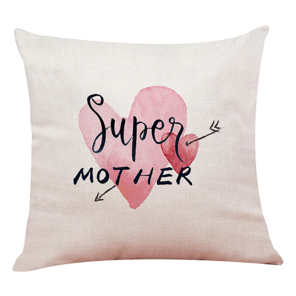 Gajjar Happy Mother's Day Blessings держатель подушки подарок теплой любви для лучшей мамы 45X45