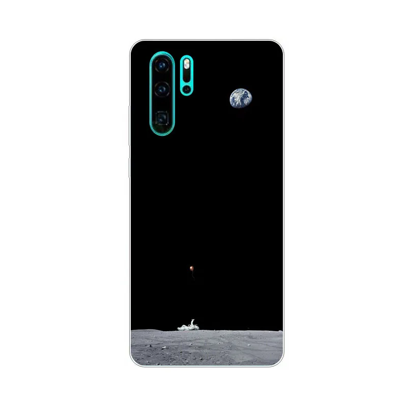 huawei p30 lite Case Silicon Explor music Painting Soft TPU Back Cover for pro Phone protect cases shell |