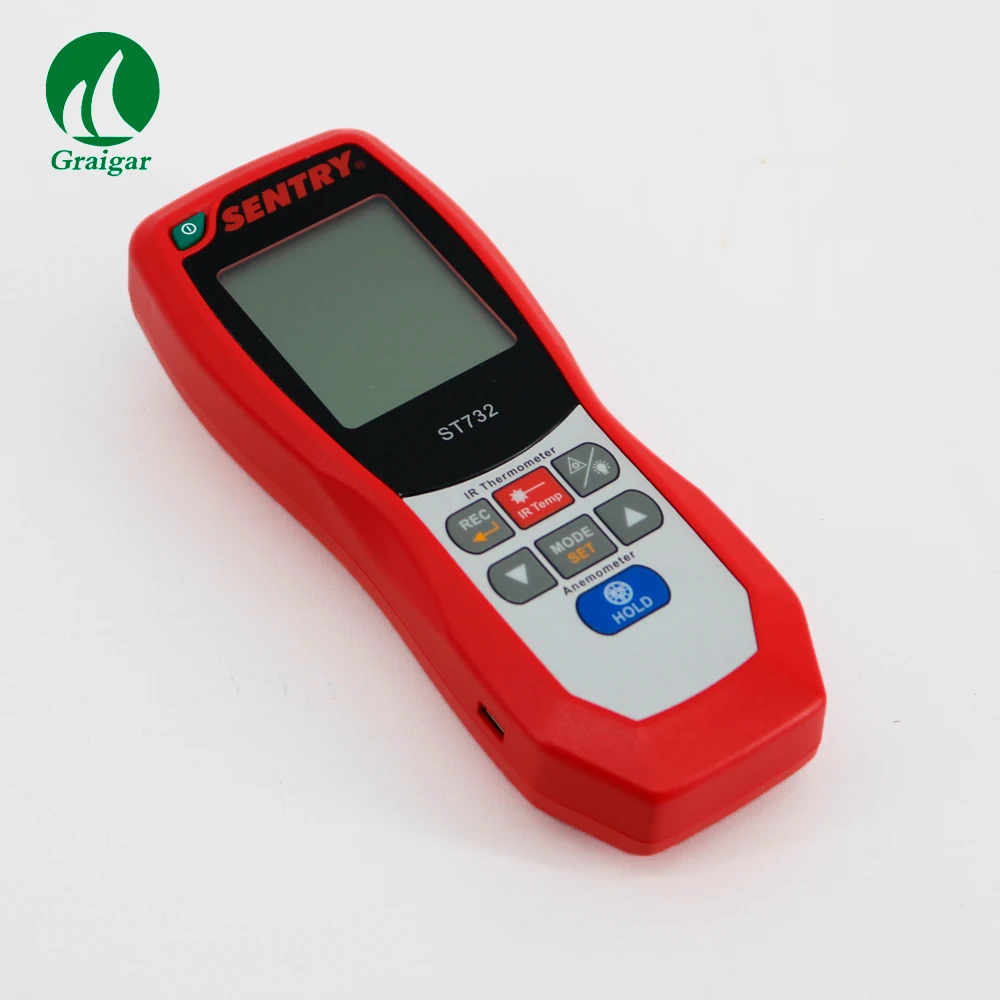 ST-732 портативный вентиляционный горячий проволочный термометр Анемометр ST732 |