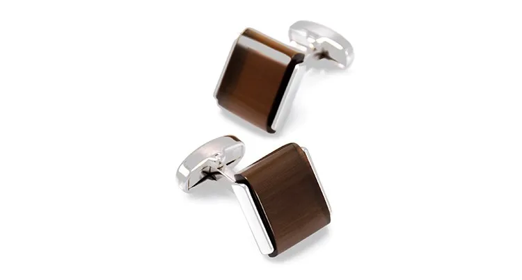 SAVOYSHI Персонализированные квадратный корчиневый камень рубашка Запонки мужские высококачественные запонки звенья брендовые ювелирные изделия подарок бесплатно Пользовательское имя