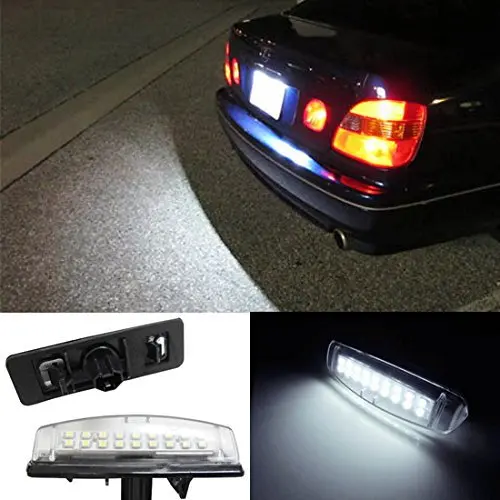 Супер яркий светодиодный светильник для номерного знака 18 SMD Lexus IS300 GS300 GS400 GS430 ES300