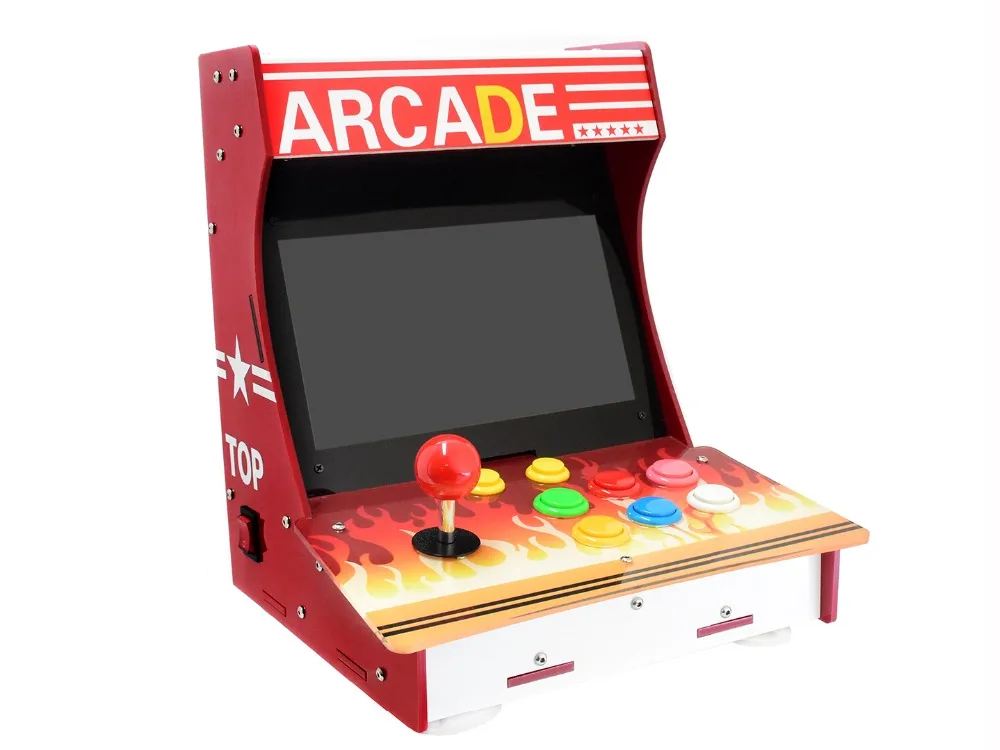 Waveshare Arcade-101-1P Аркада машина для Raspberry Pi 3 Model B + Особенности 10 1 дюйма 1024x600 IPS экран |