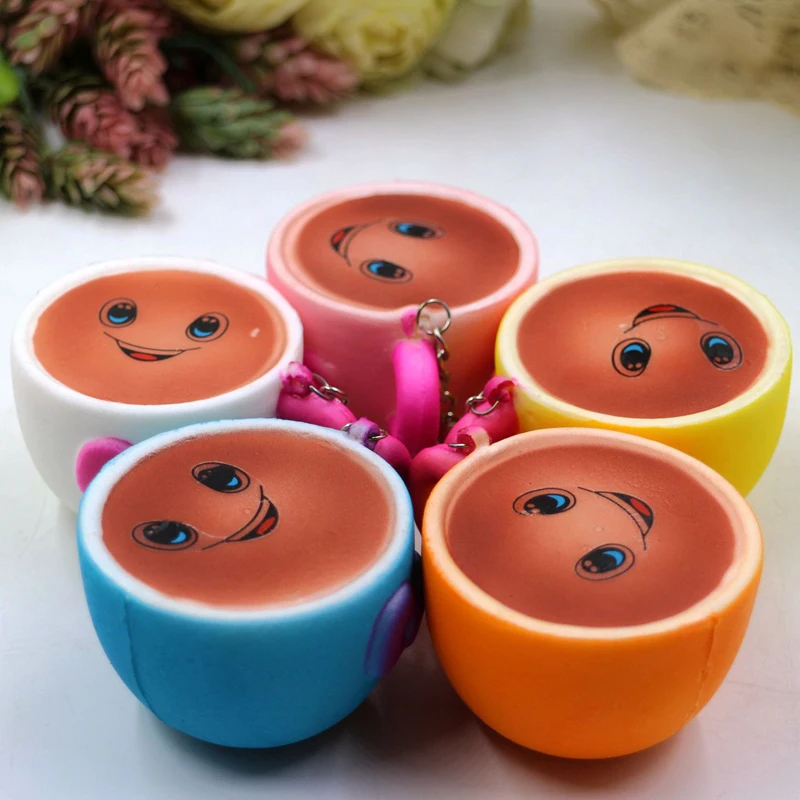Besegad Kawaii мягкая сжимающаяся игрушка с рисунком замедляющая рост чашка для кофе