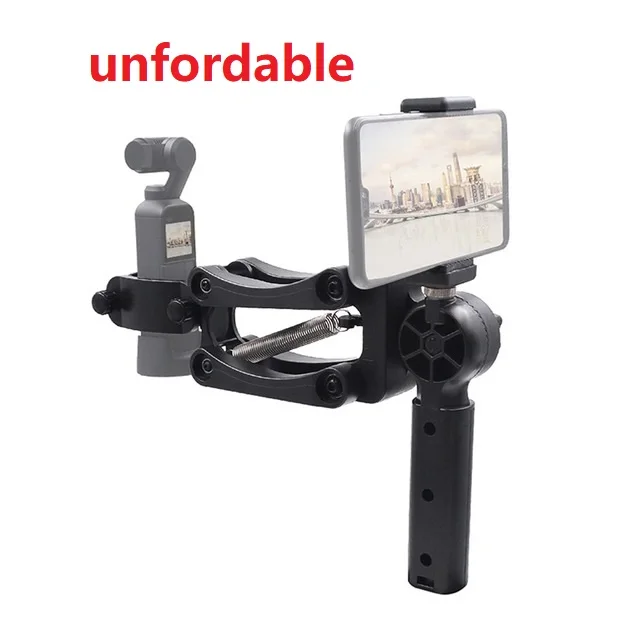 Серый OSMO POCKET Z Axis 4th Axis стабилизатор для DJI Pocket Smartphone Steadycam Gimbal стабилизатор Osmo Pocket z-axis аксессуары - Цвет: Серый