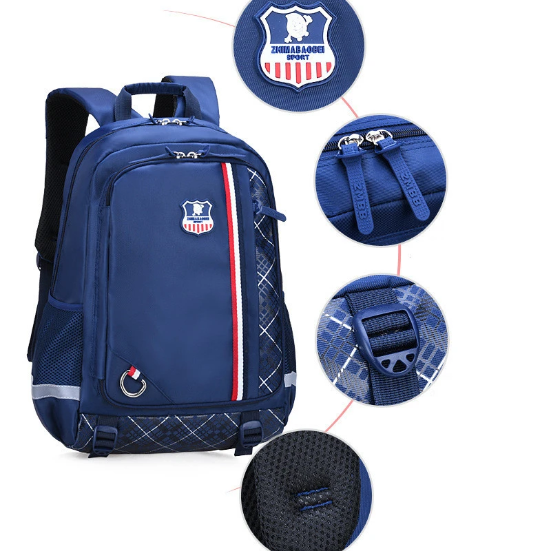 Children Waterproof Big School Bags for Kids Girls Boys Satchel Orthopedic Backpack SchoolBag Book Bag sac ecole;Mochila Escolar