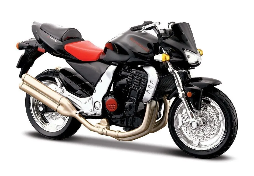 Мотоциклетный велосипед Maisto 1:18 Kawasaki Z1000 модель под давлением игрушка новинка в