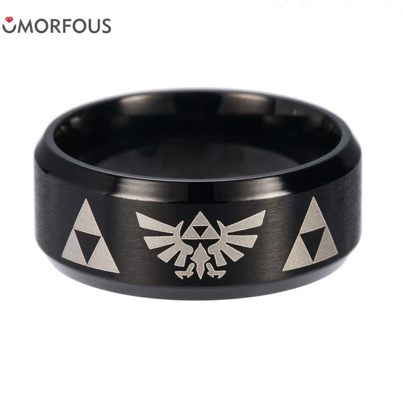 #6-12 мультфильм Аниме Легенда о Зельде Косплей фигурка титановая сталь кольцо 50 |