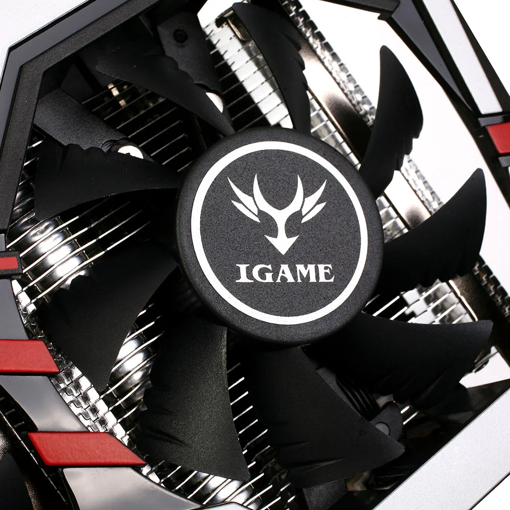 Оригинальный красочный GeForce iGame GTX 1080 ут V2 Топ Графика карты 256bit GDDR5X компьютерного