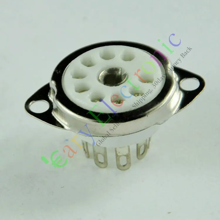 Керамическая вакуумная трубка с разъемом для 12AX7, 12AU7, ECC82, ECC83, 4 шт.