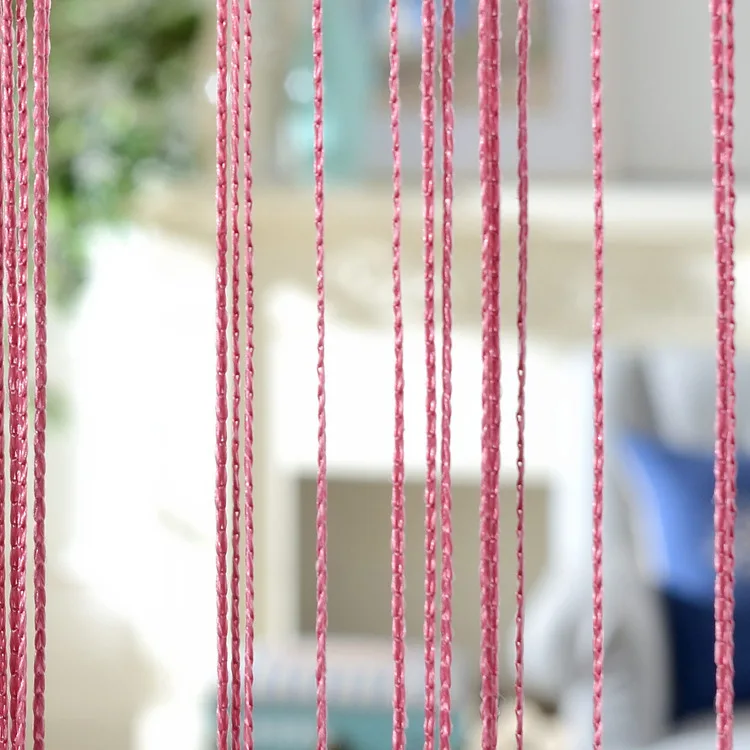 Корейская многоцветная линия 1*2 двери струнная дверь Штора для окна комнаты