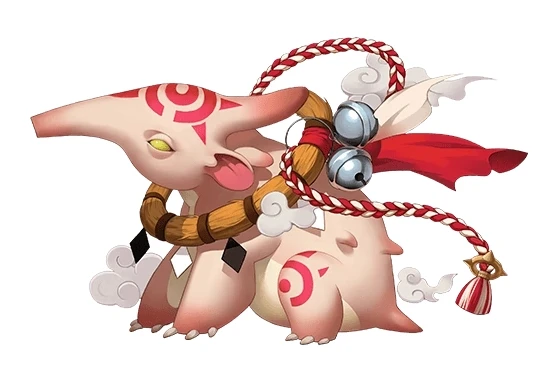 Onmyoji Yumekui Cosplay Mascot Toy Anime 75cm Stuffed &amp Plush Doll | Тематическая одежда и униформа