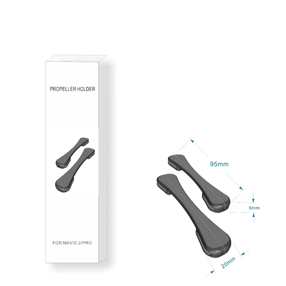 1 пара пропеллеров лезвие для гребного колеса держатель Защита весла зажим DJI Mavic 2