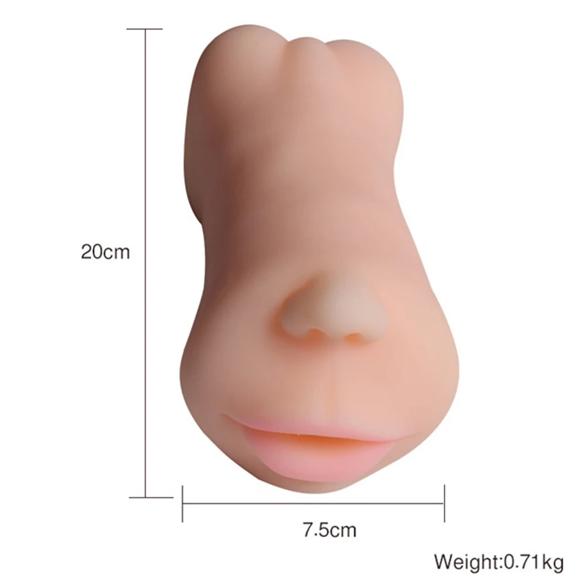 MLSice Мужской мастурбатор 3 отверстия Вагина настоящая киска силиконовая вагина