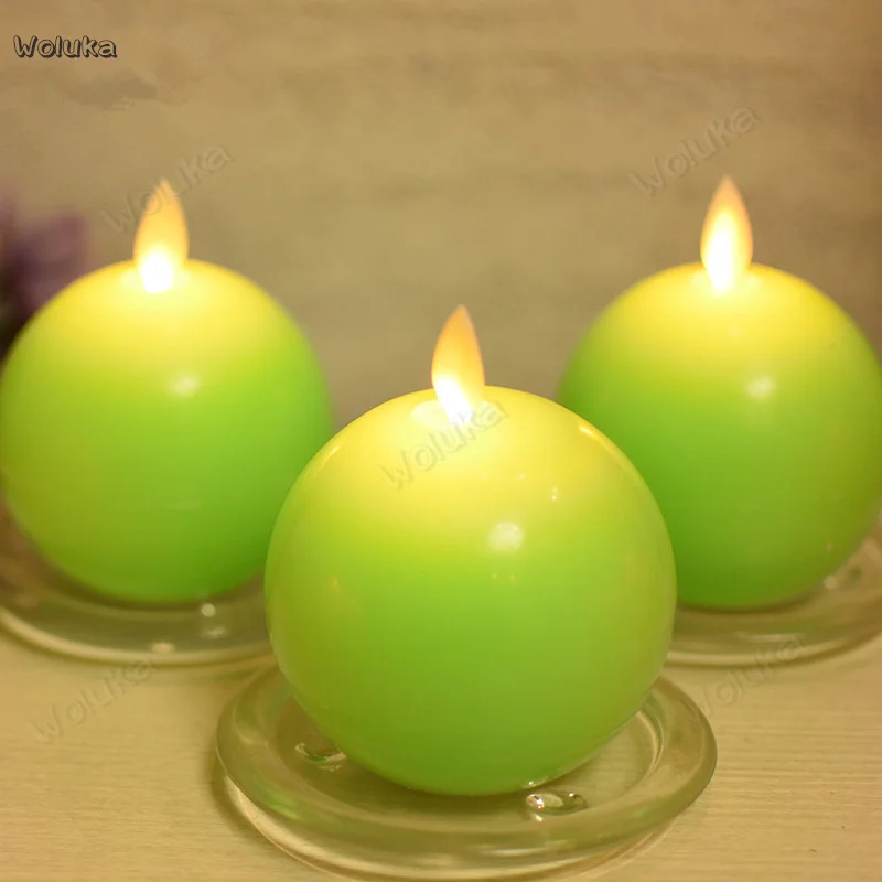Светодиодная имитация яблока качели Электронная свеча лампа парафин