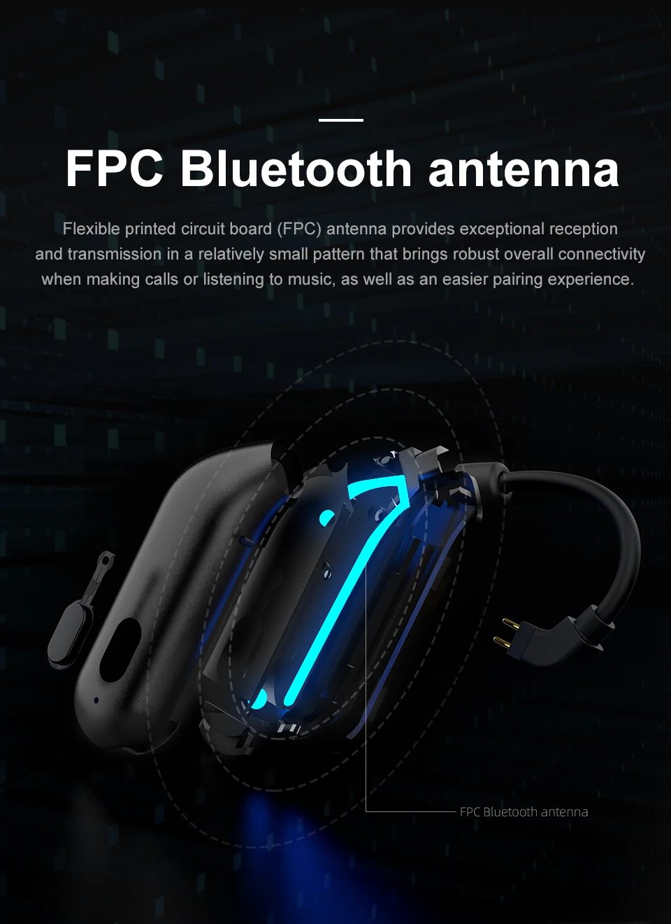 TRN BT20S Aptx/AAC Apt-x Bluetooth 5,0 ушной крючок MMCX/2Pin наушники Bluetooth адаптер для SE535 KZZSN/ZS10/AS16 TRN X6 NICEHCK F3