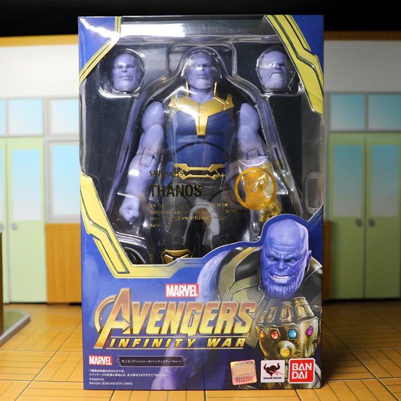 2018 новые SHFiguarts SHF фигурка танос игрушки в Marvel Мстители Бесконечность войны BJD