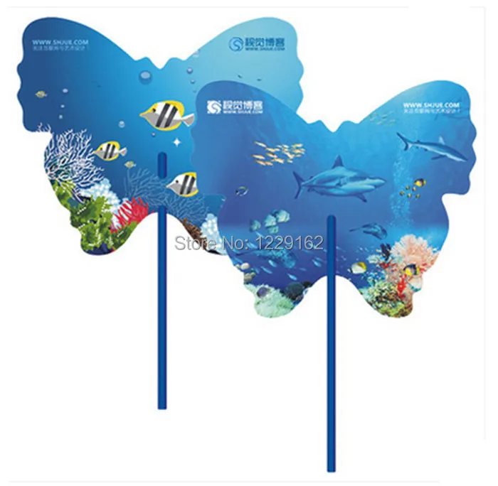 Индивидуальная печать логотипа 1000 шт./лот рекламный пластиковый ручной