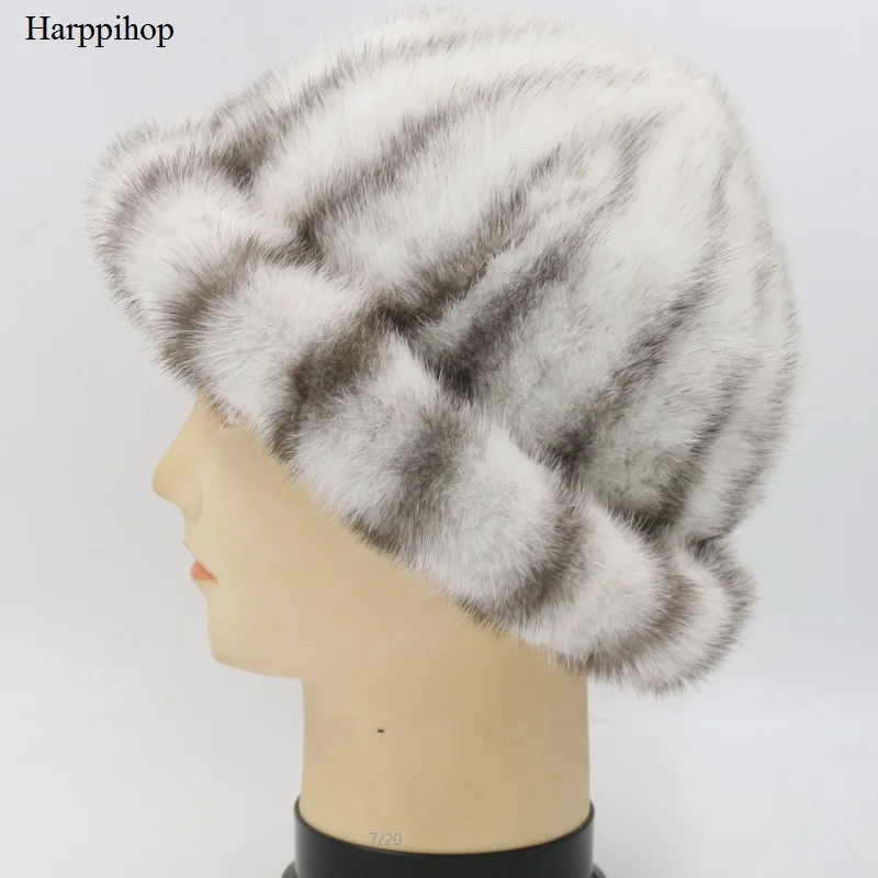 Шапки в стиле Harppihop 100% дюйма Ранняя шляпа модные женские шапочки для девушек