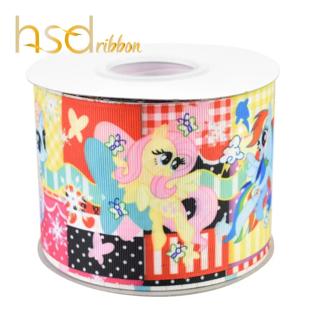 HSDRibbon 22 мм 38 50 3 дюйма печать на заказ HT Grosgrain ленты ярдов/рулон|Ленты для шитья| |