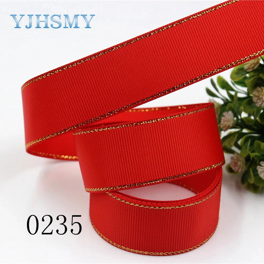 Двусторонняя лента YJHSMY 1712262 25 мм 10 ярдов Пномпень термопечать grosgrain свадебные